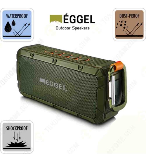 Eggel Terra Outdoor Waterproof Portable Bluetooth Speaker